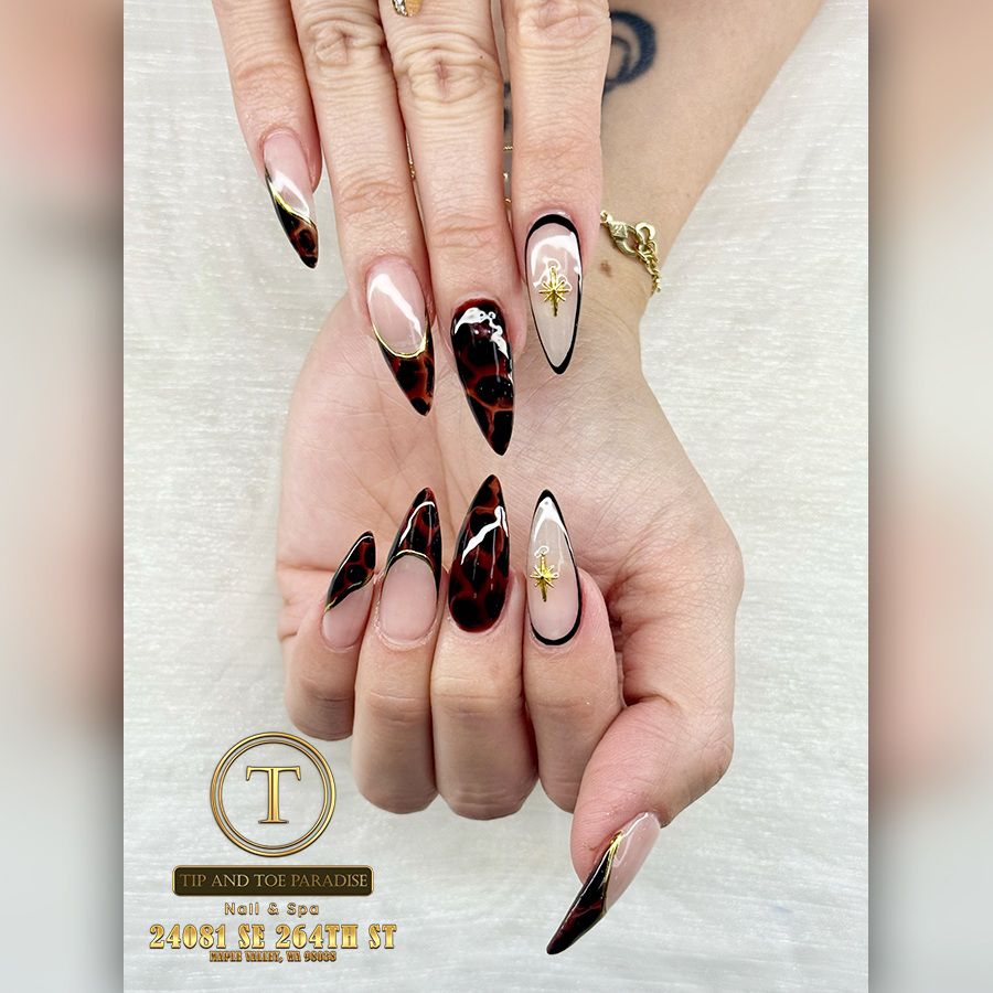Beautiful Nails at Tip & Toe Paradise
